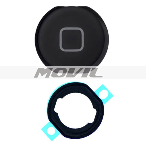 Black Home Button and Grommet Switch Replacement Part for Apple iPad Air 5